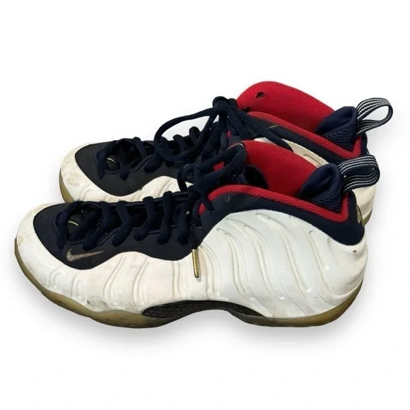 Nike Air Size 8.5 Foamposite One Olympic 575420-400 - Picture 1 of 10